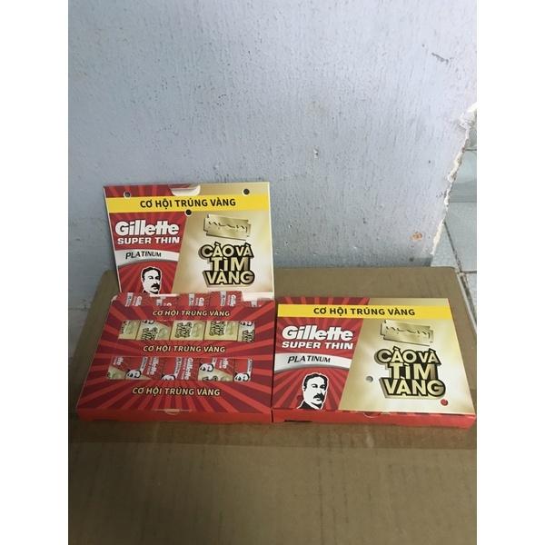 Lưỡi Lam Gillette - Hộp 100 Lưỡi