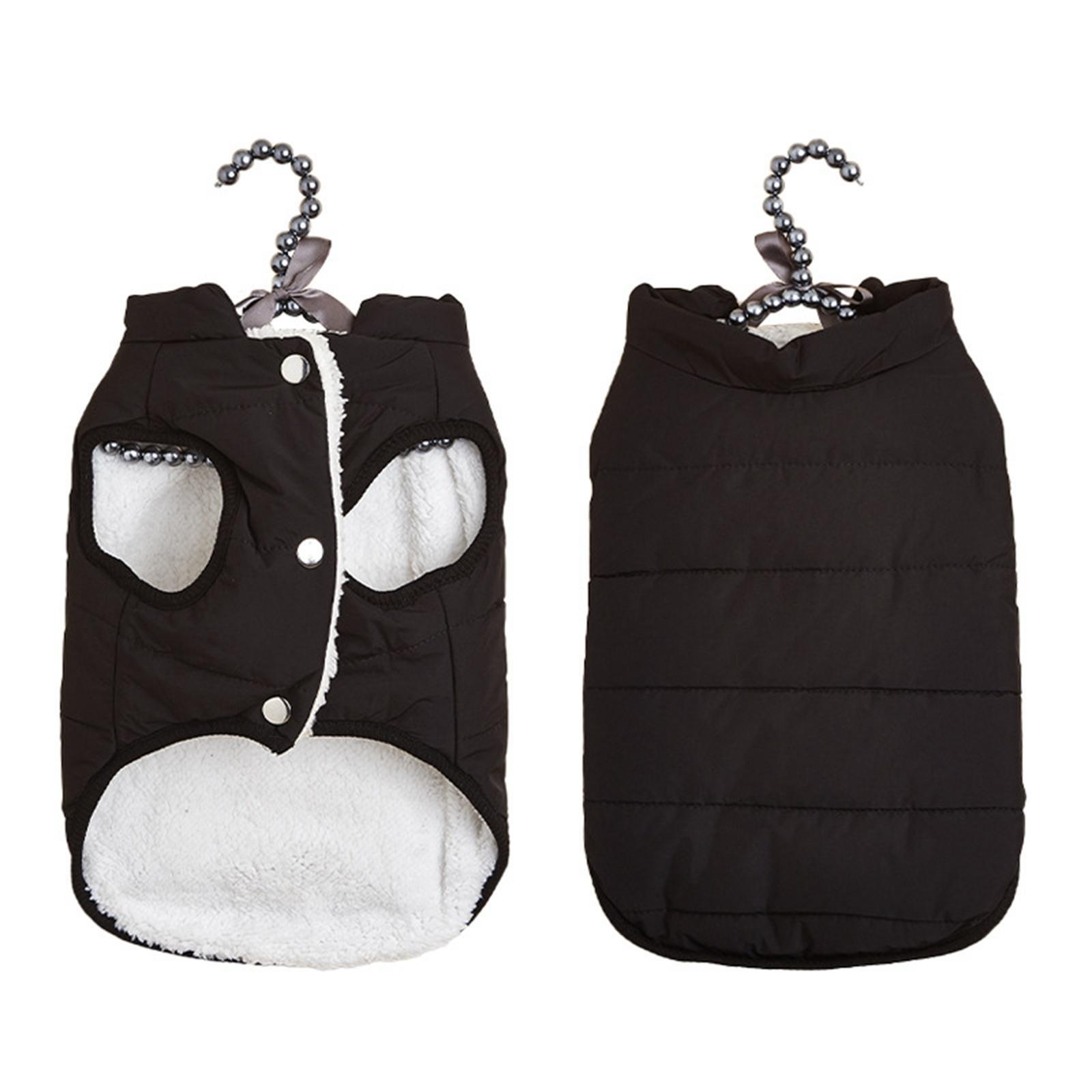 Warm Puppy Coat Jacket Lightweight Winter Dogs Vest For Hiking Indoor Small Dogs