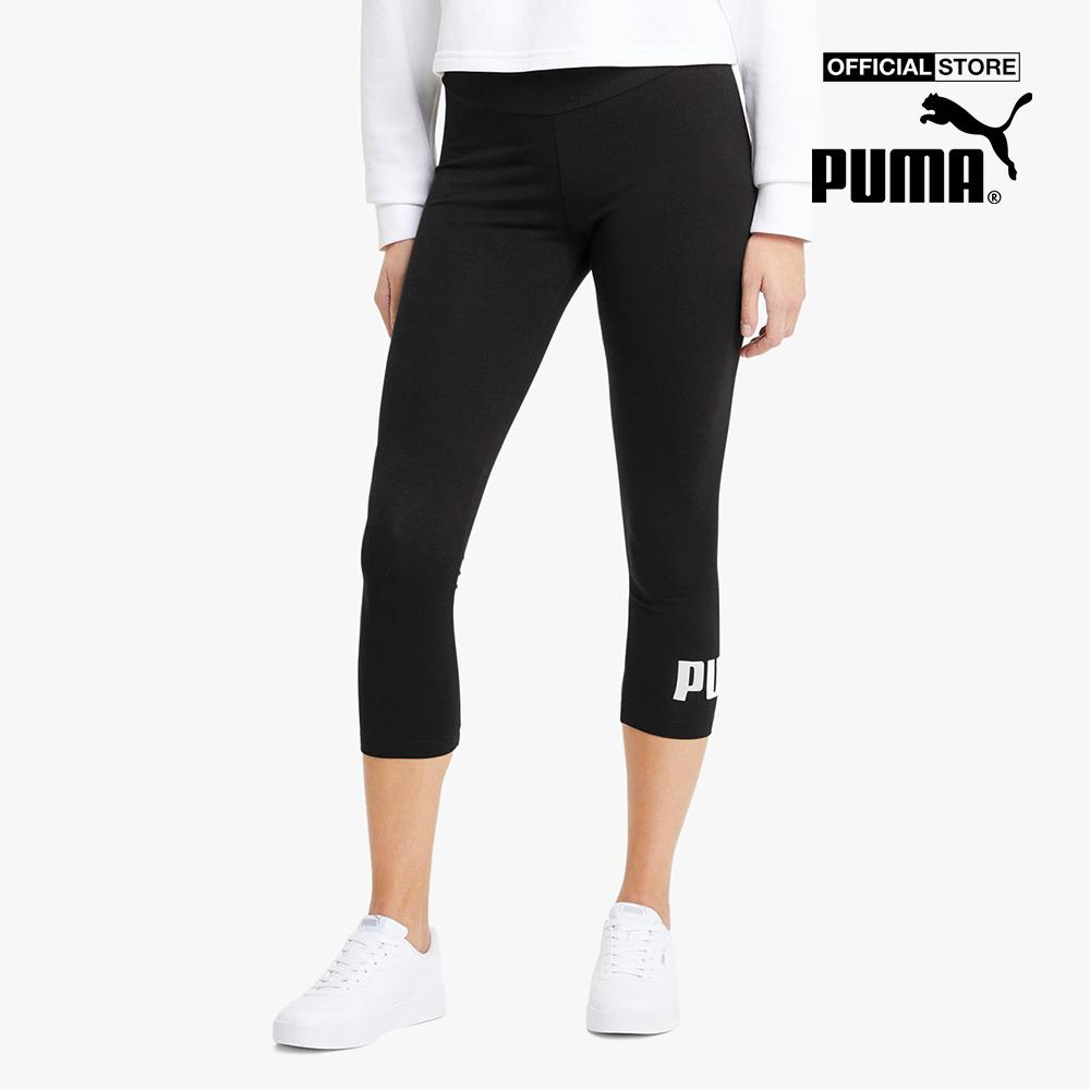 PUMA - Quần legging thể thao nữ Essentials 3/4 Logo 586828-01