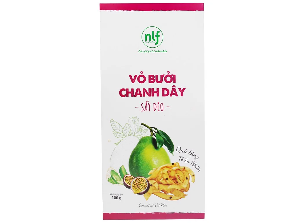 Vỏ Bưởi Chanh Dây Sấy Dẻo Nông Lâm Food, 100% Từ Thiên Nhiên, Đô Ăn Vặt Tốt Cho Sức Khỏe Giảm Cân Đẹp Da- Hàng Chính Hãng