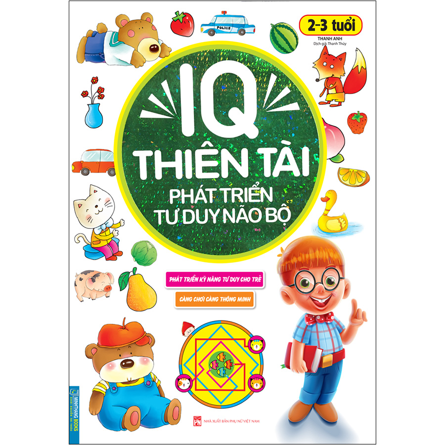 IQ Thiên Tài Phát Triển Tư Duy Não Bộ 2-3 Tuổi