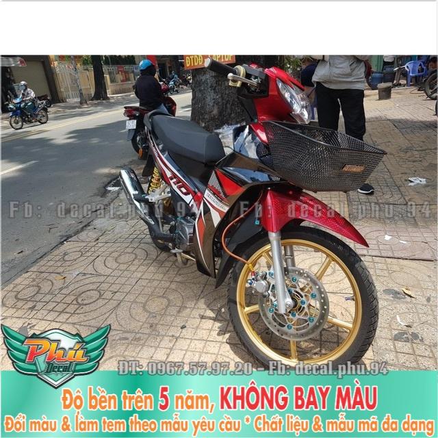 Tem rời Blade Y15zr đỏ đen -1