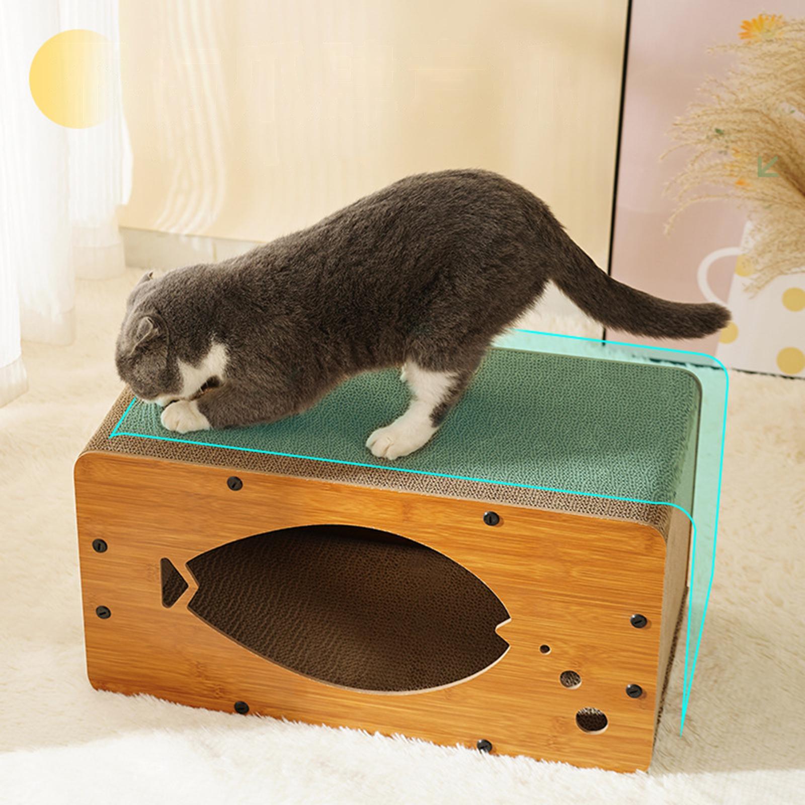 Cat Scratching  Corrugated Cardboard for Indoor Cats Kitten