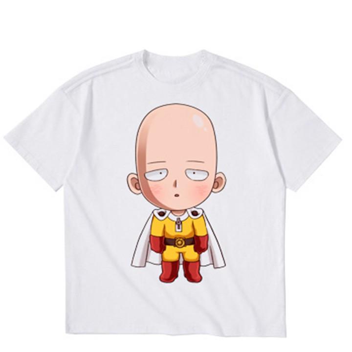 Áo thun bé trai form rộng in hình SAITAMA - ATBT22