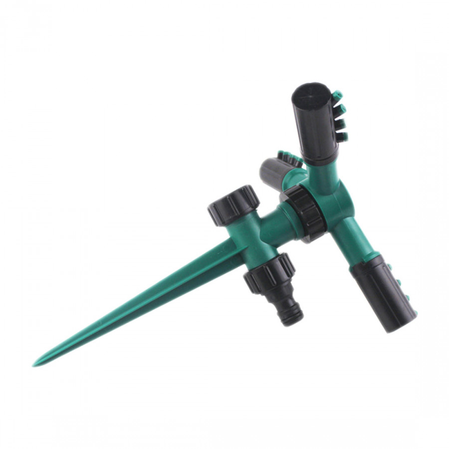 Béc cắm đất 3 tia đầu tròn xoay 360 độ
