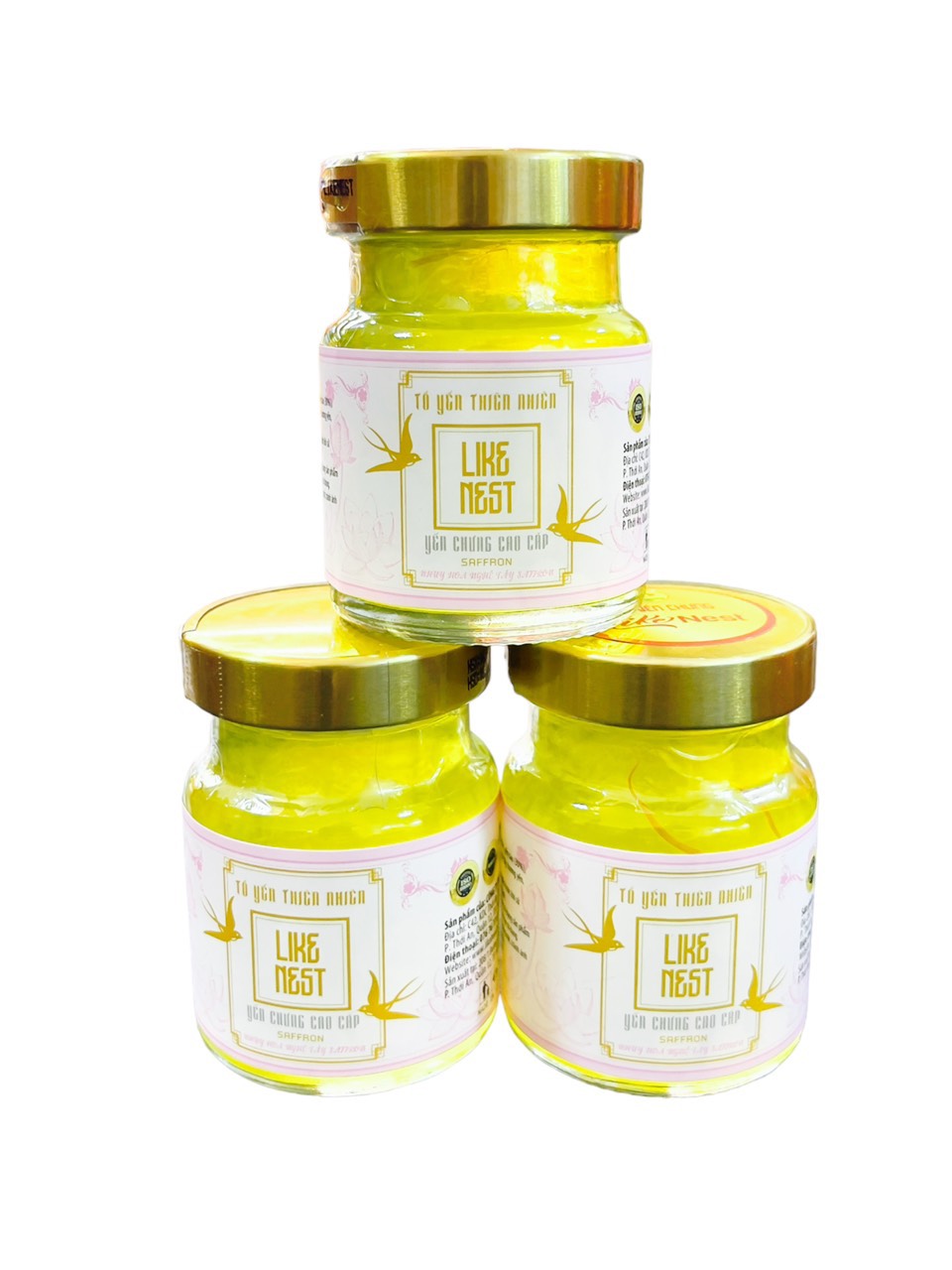 Yến Chưng Collagen Saffron Like Nest 30% Yến
