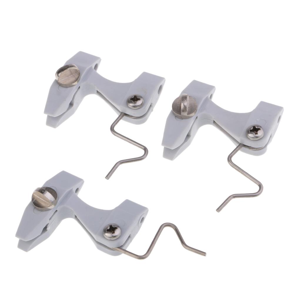 3pcs Clip Line Release Downrigger Outrigger Kite Power Grip Release Clips