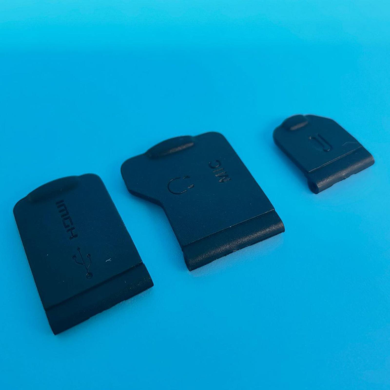 Replacement USB MIC HDMI Rubber Door Cap Cover For Nikon D750 Digital Camera