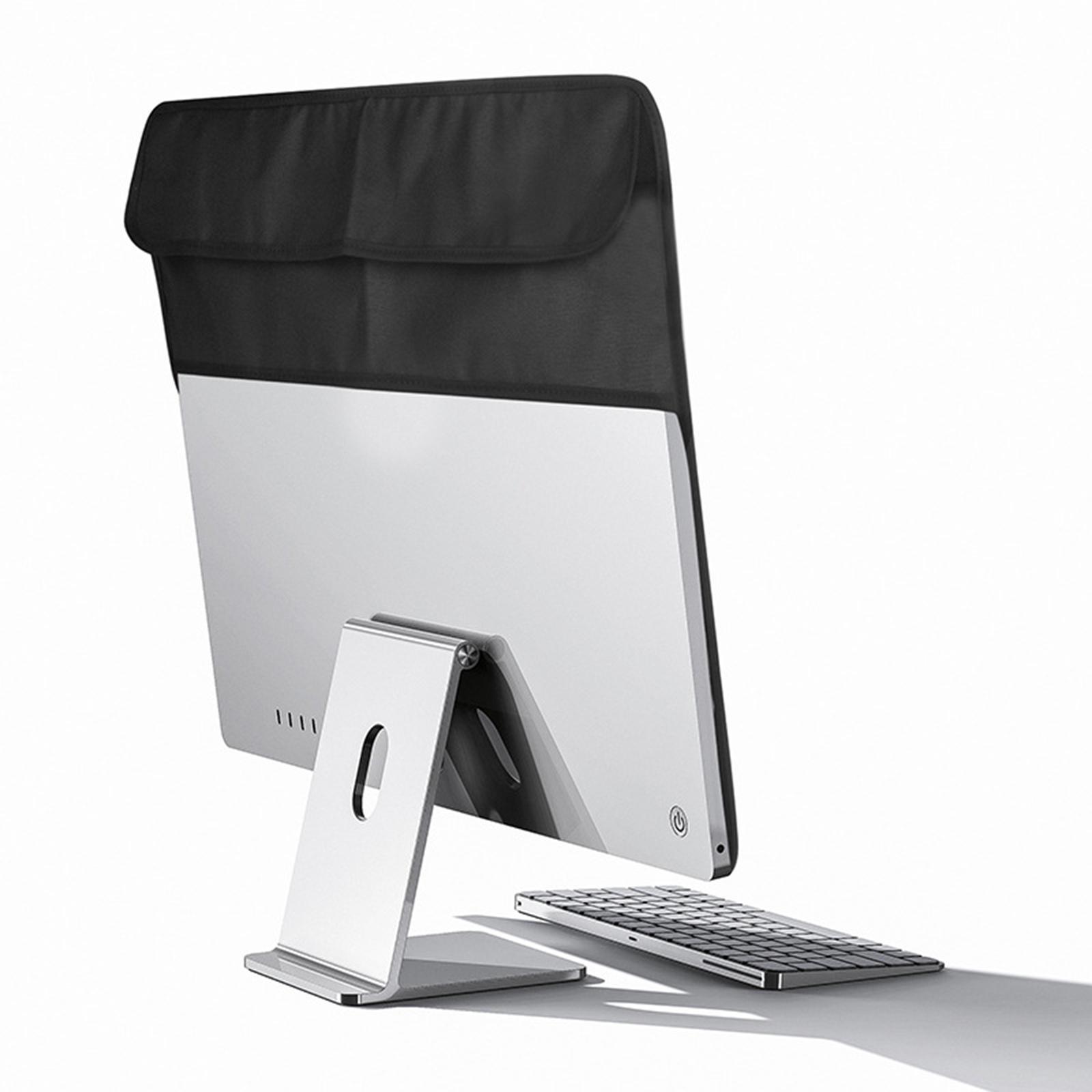 Monitor Dust Cover Case Protective Compatible Fit for PC Computer Red