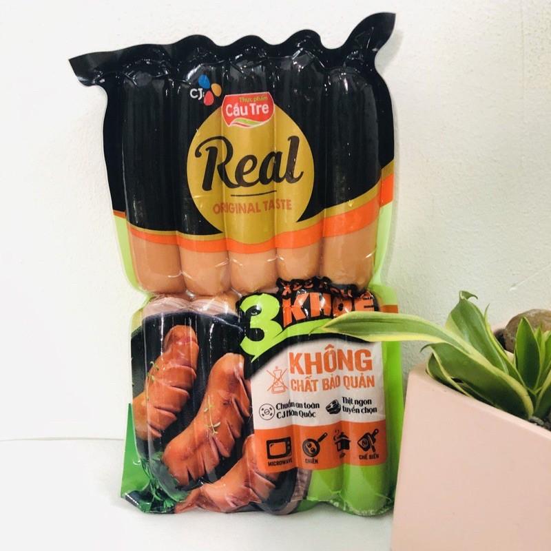 Xúc xích Real 3 Khoẻ CJ (500g)