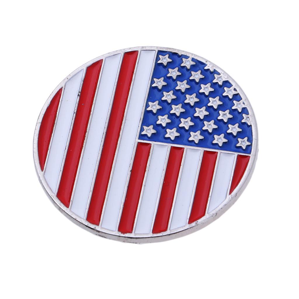 Golf Club Ball Marker and Golf Hat Clip - Perfect Gift for Men Women Golfer