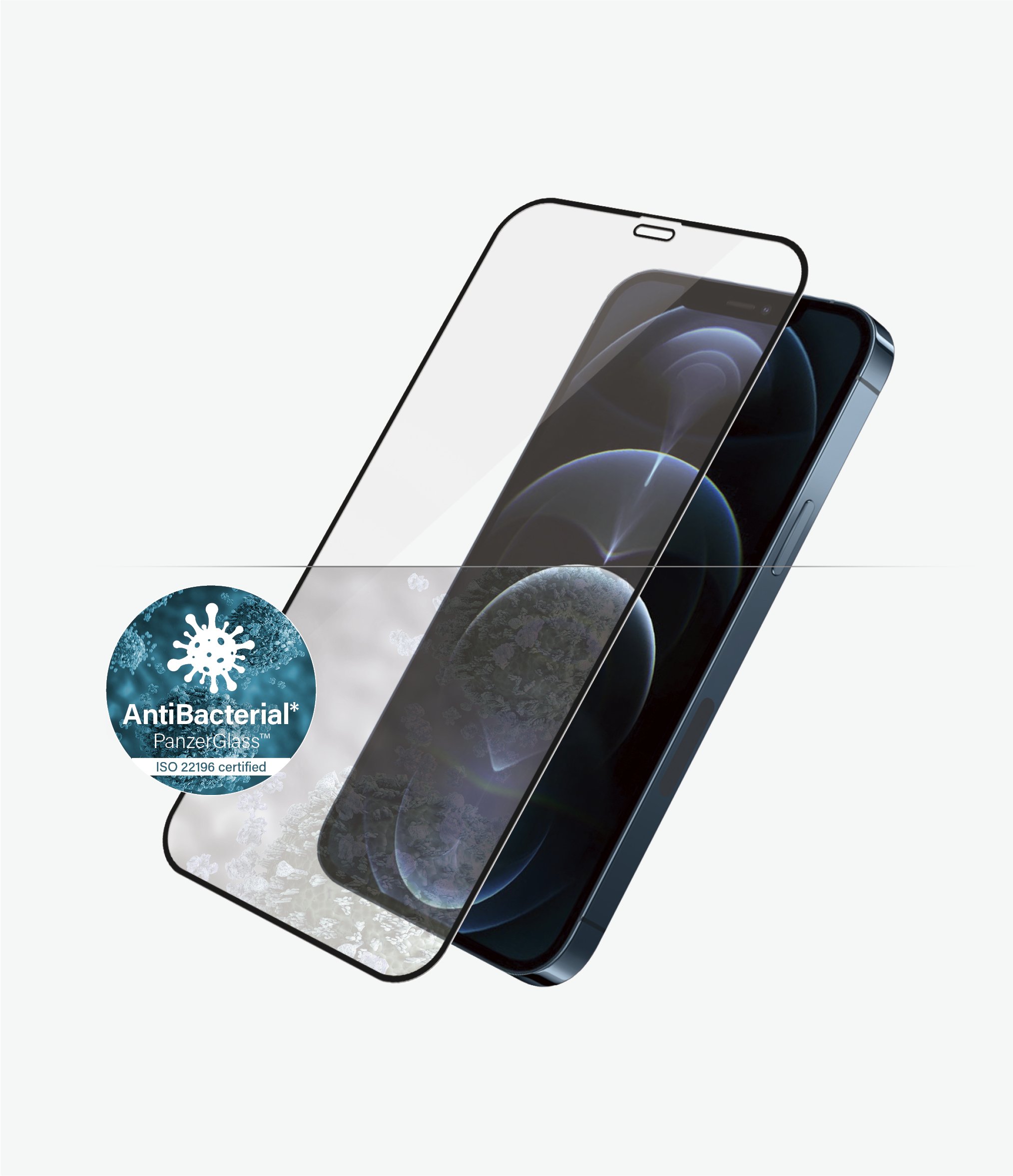 Kính Cường Lực PanzerGlass case friendly black iPhone X/ iPhone XS/ iPhone 11 Pro - Hàng chính hãng