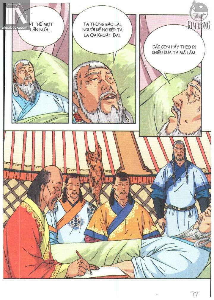 thành cát tư hãn chapter 84 13