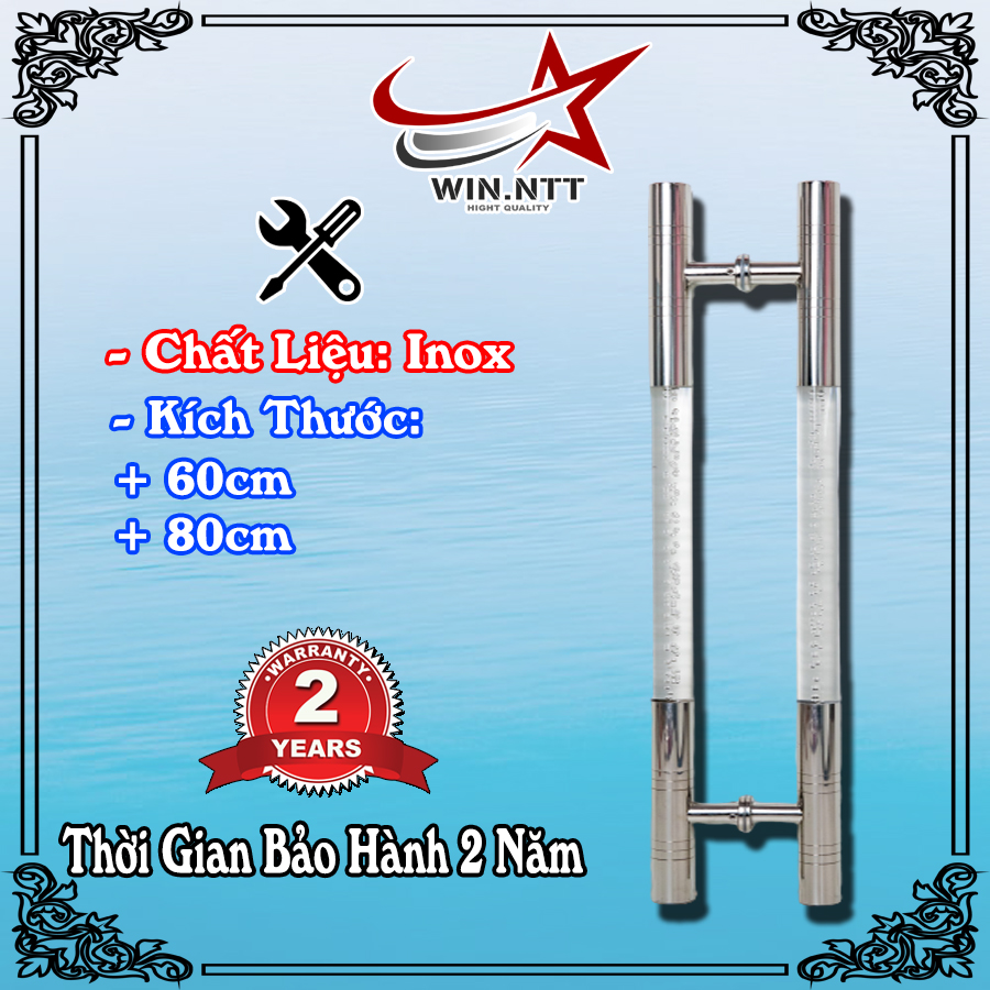 Tay Nắm Cửa Kính Cường Lực, Cửa Nhôm - Tay Nắm Mica Bọt