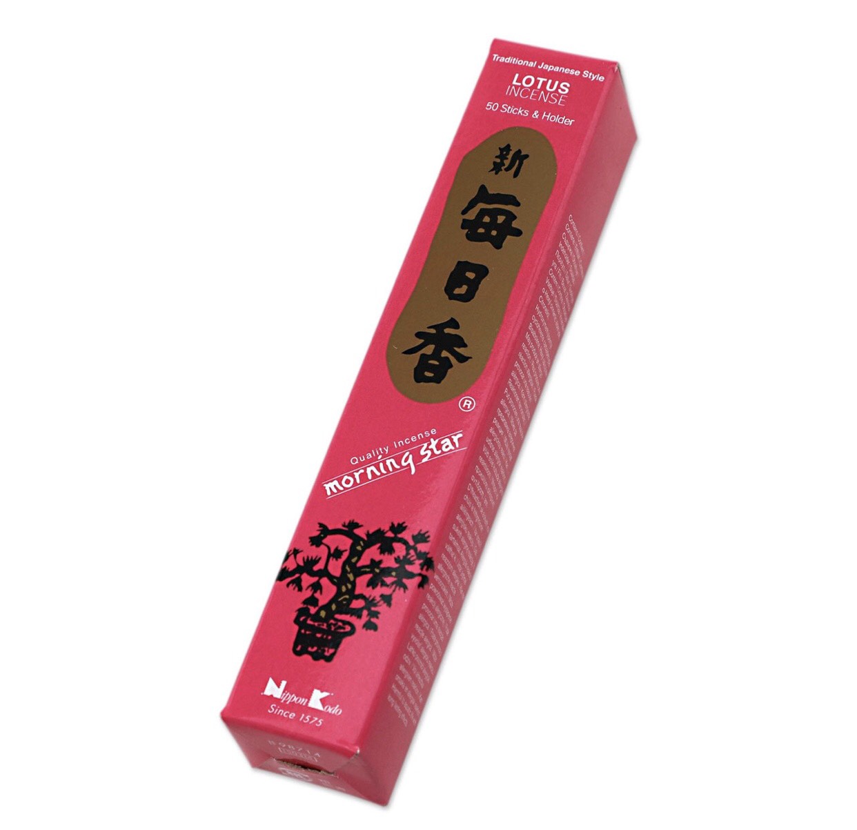 Trầm Hương Nhật Bản -Japanese Incense- Kayuragi/Morning Star hộp kèm chân đế