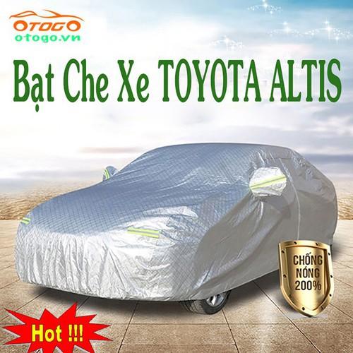 Bạt Che Phủ Xe Toyota Altis Cao Cấp (bạt 3 lớp Tráng Nhôm, chống xước)