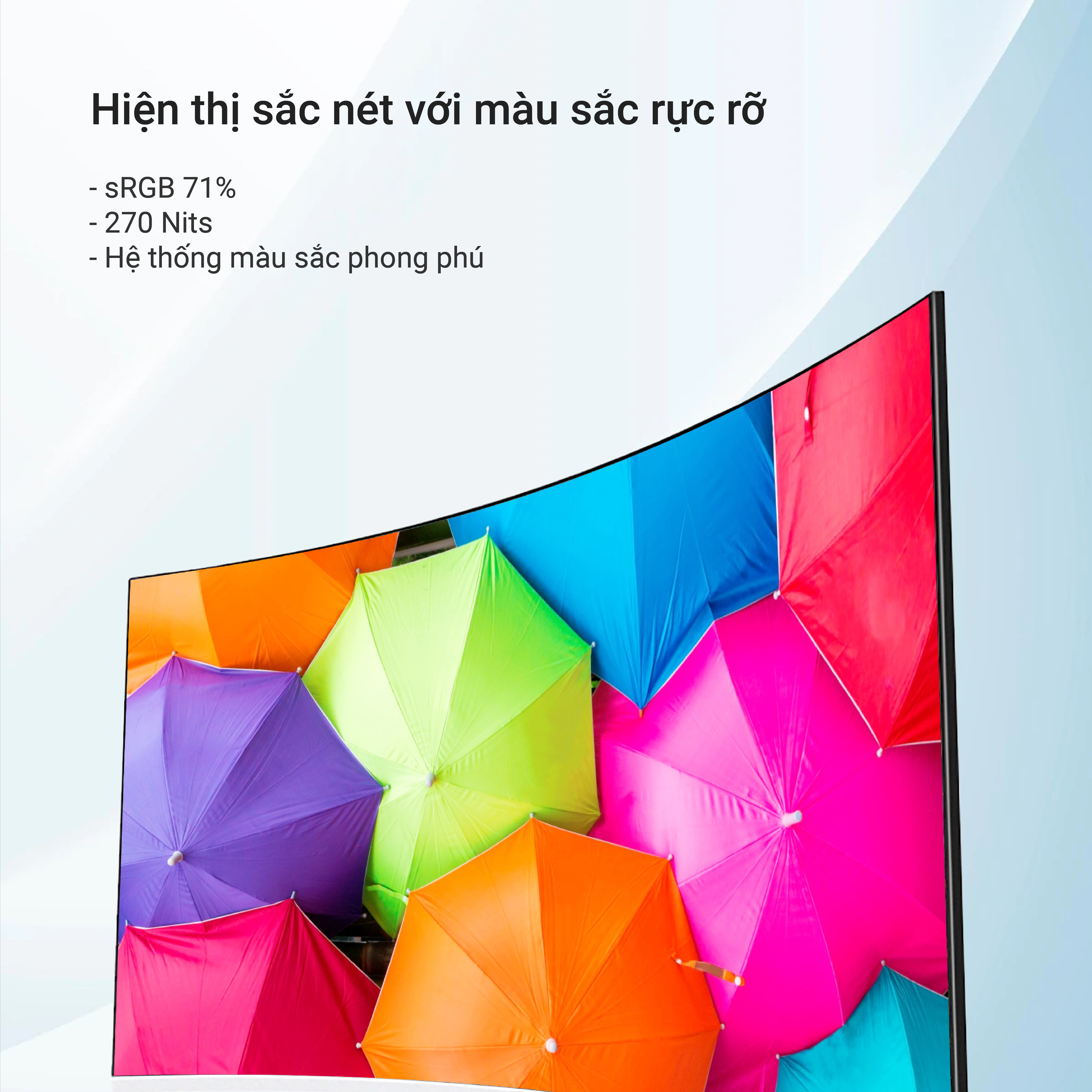 Màn Hình Máy Tính 27 inch T272QC 2K Tần số quét 165HZ- Hàng chính hãng