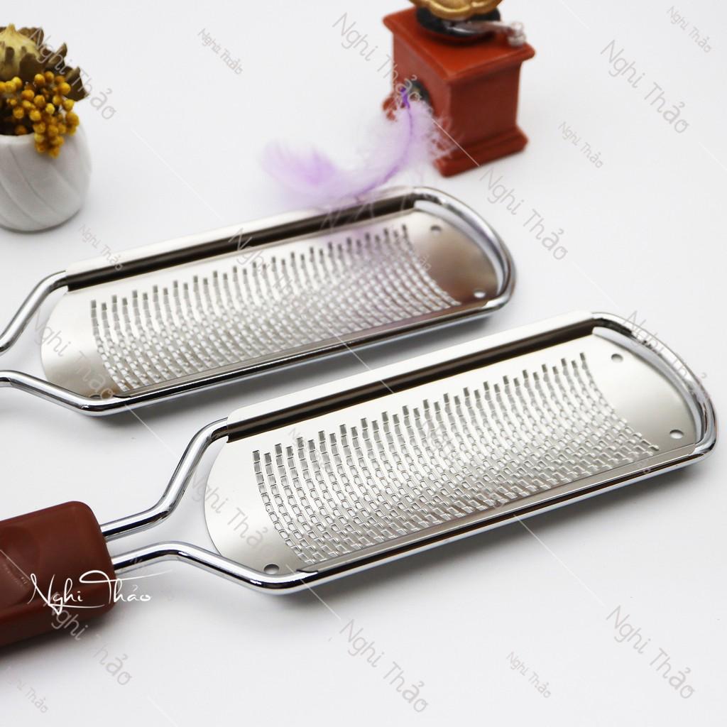 Chà gót chân , dụng cụ chà gót chân inox