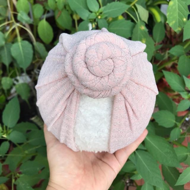 Mũ turban cho bé
