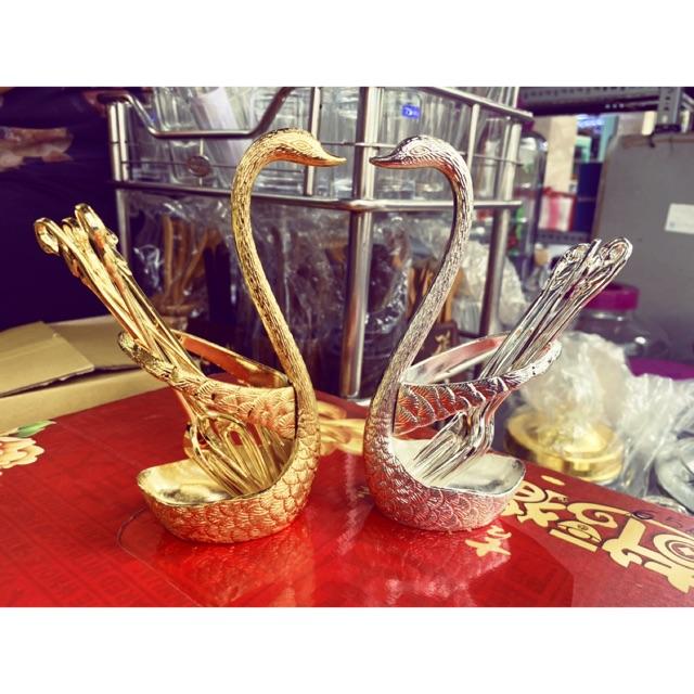 Bộ muỗng vàng, bạc thiên Nga thái lan