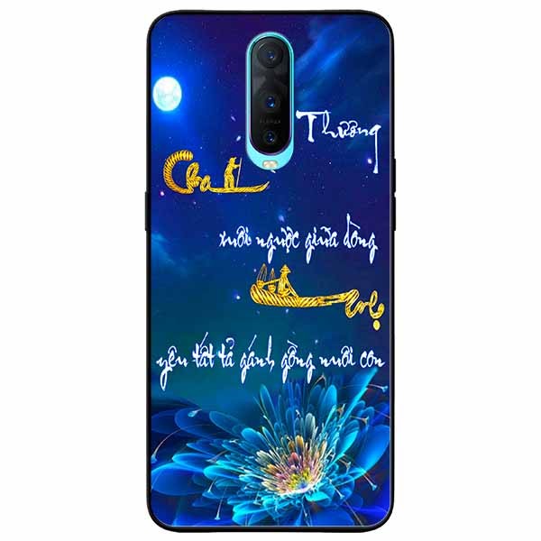 Ốp lưng in cho Oppo R17 Pro Mẫu Thư Pháp Cha Mẹ