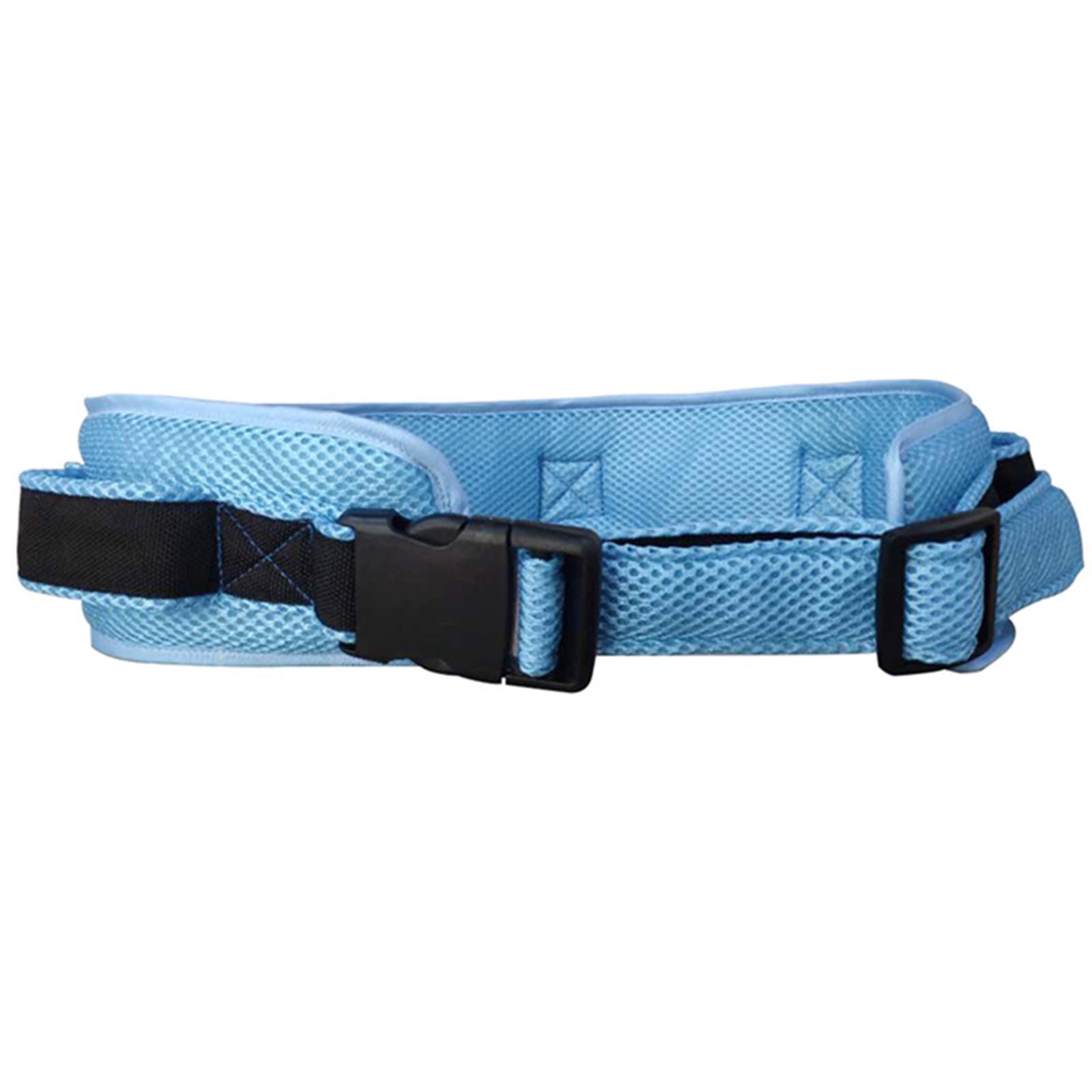 Walking Belt with 4 Handles Adjustable Assistant Equipment Tool Band Sling Waist Belt for Patient Seniors Medical Nursing Disabled