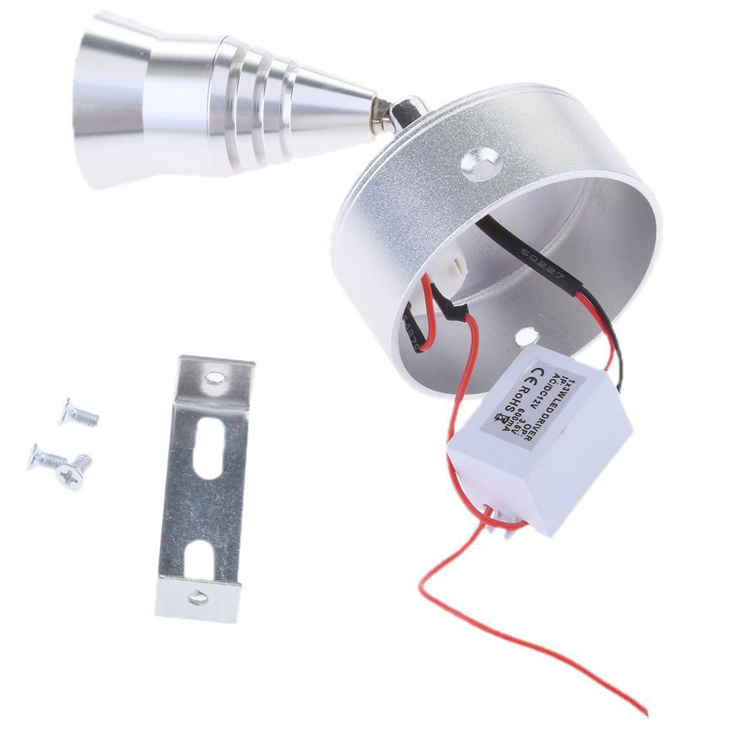 Boat 12V LED Interior Reading Swivel Light Bedside Light For Marine Camper