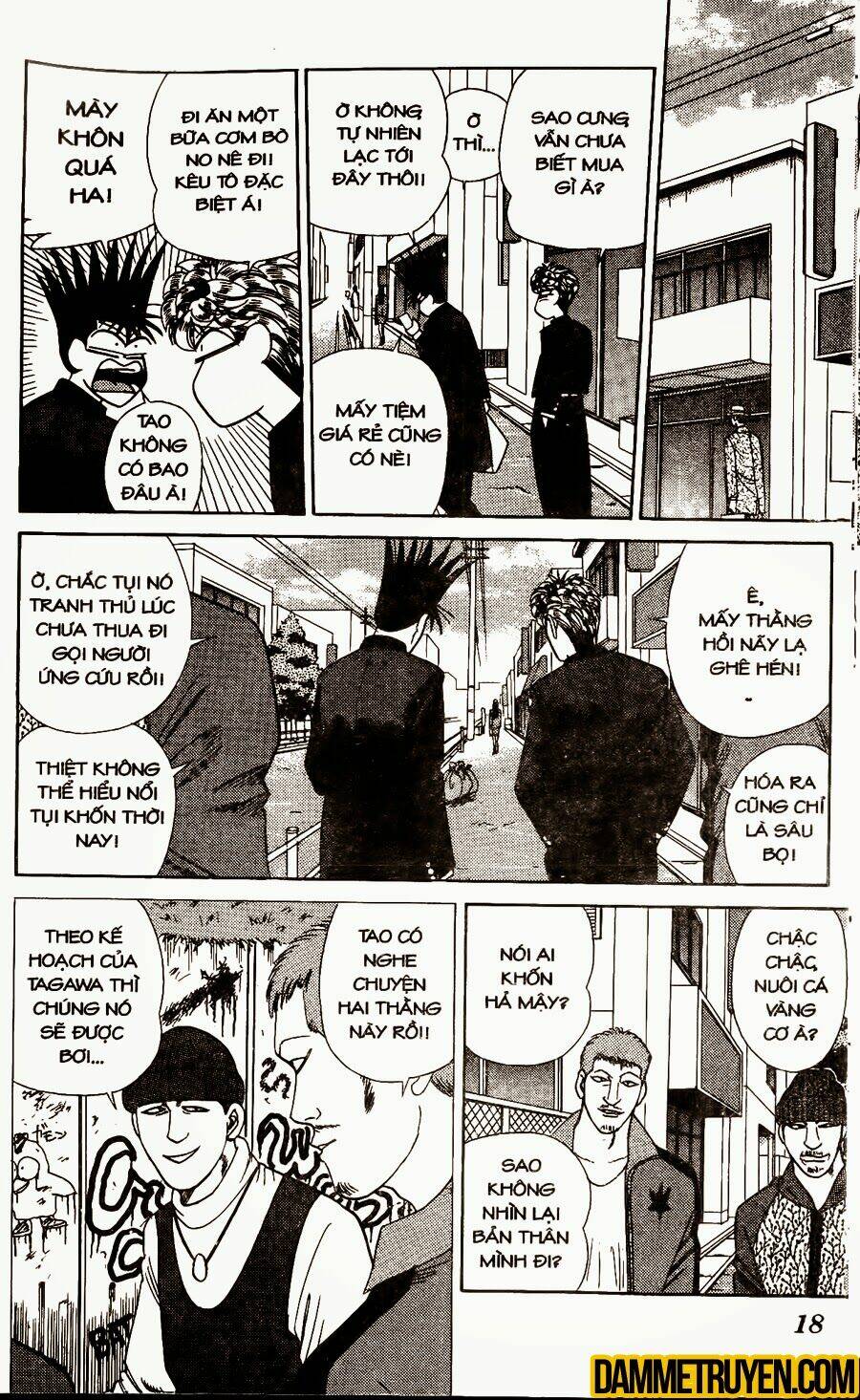 kyou kara ore wa - cặp bài trùng chapter 329 14