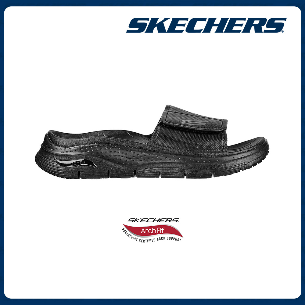 Skechers Nam Xăng Đan Foamies Arch Fit - 243159-BBK