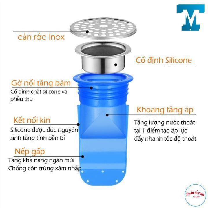 Ống Chặn Mùi Hôi Cống POP Ngăn Côn Trùng Xâm Nhập