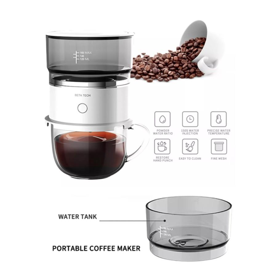 Máy pha cà phê mini di động Coffee Maker USA