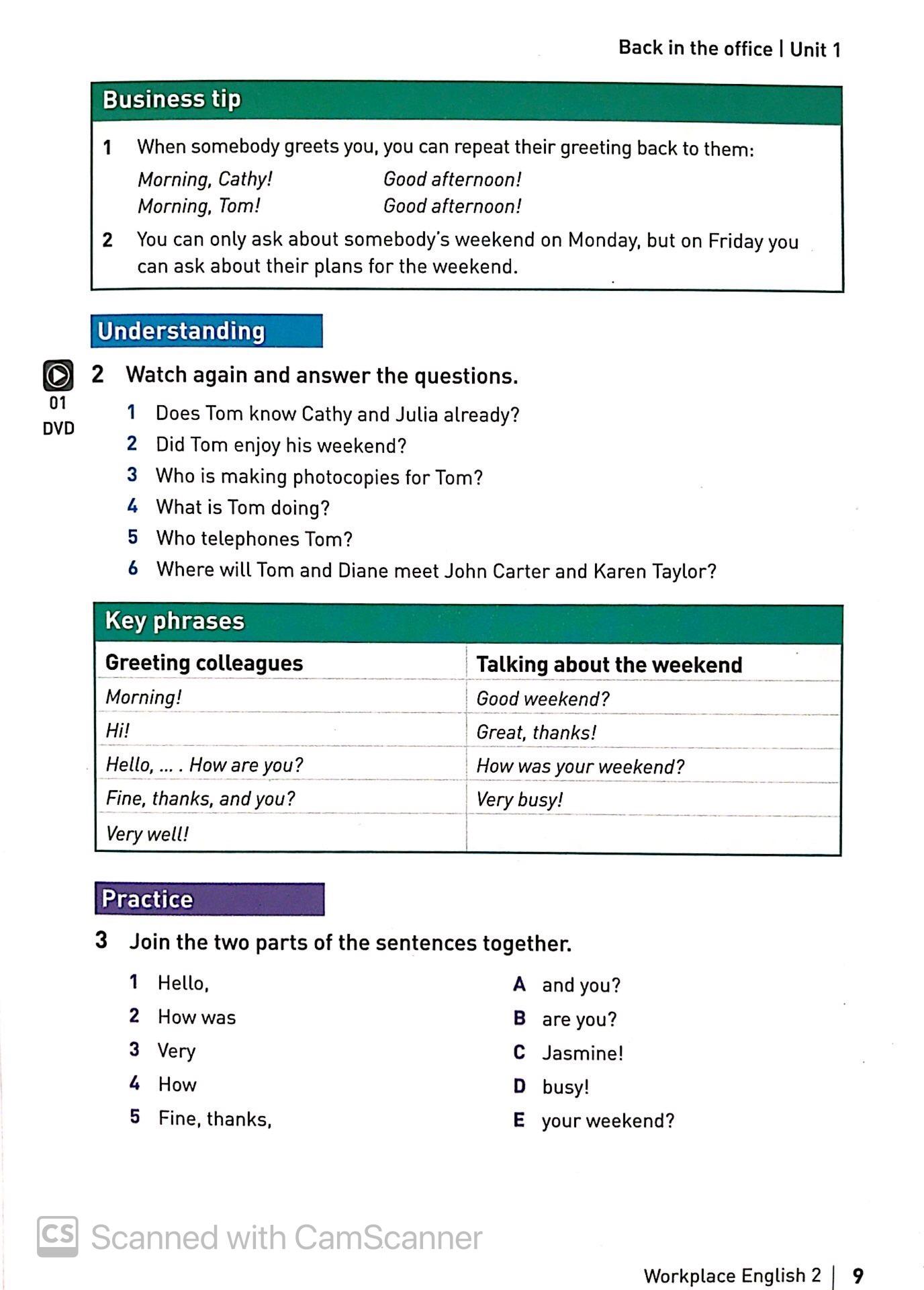 Collins English For Work - Workplace English 2