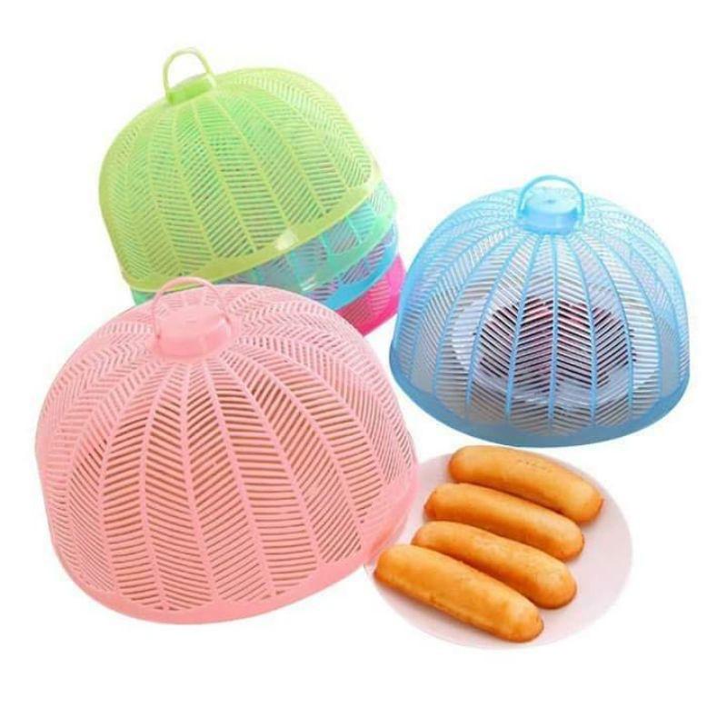 Lồng bàn nhựa mini hình tròn 25cm đa năng