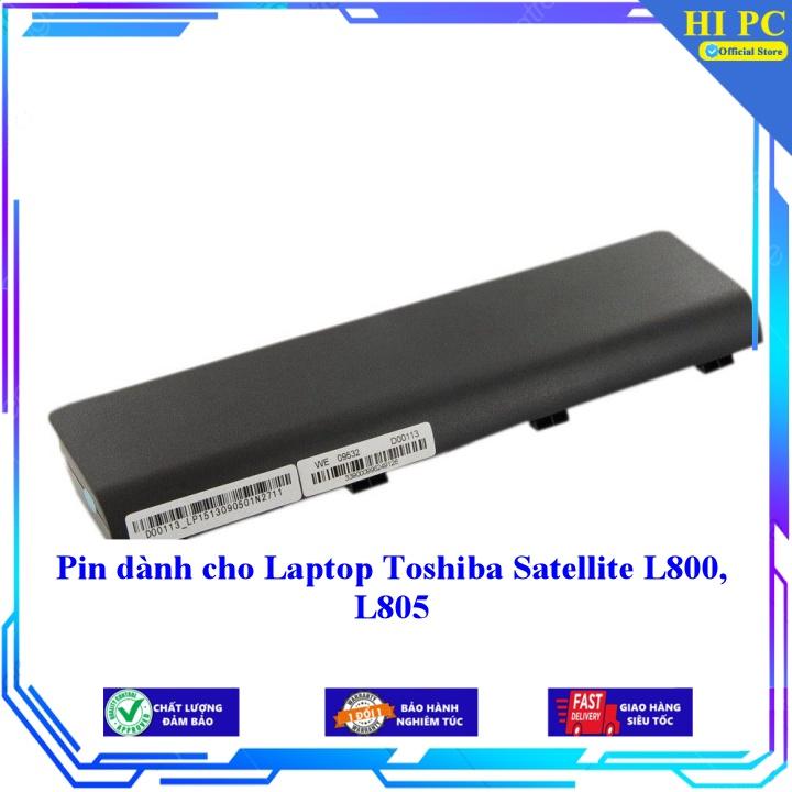 Pin dành cho Laptop Toshiba Satellite L800 L805 - Hàng Nhập Khẩu