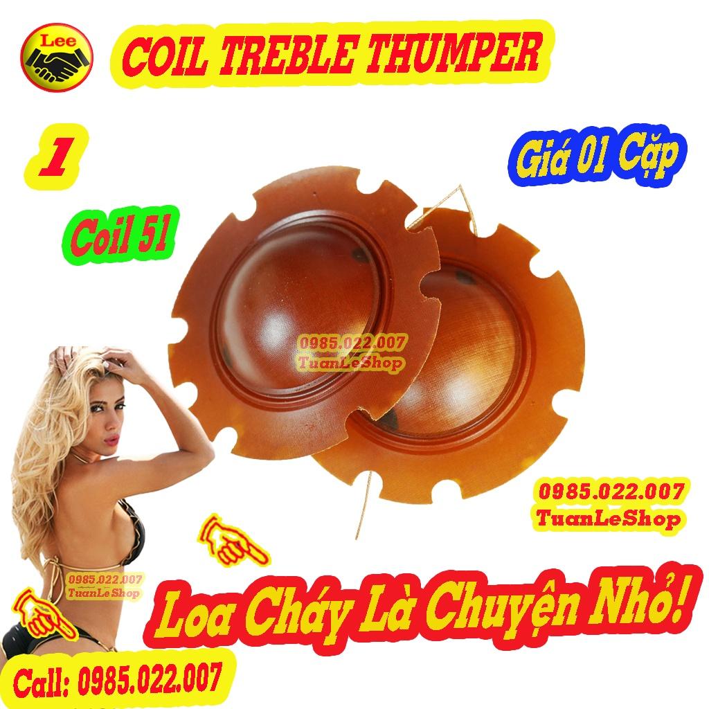 02 CHIẾC COIL 51 THUMPER - COIL LOA TREBLE THUM – GIÁ 02 CHIẾC