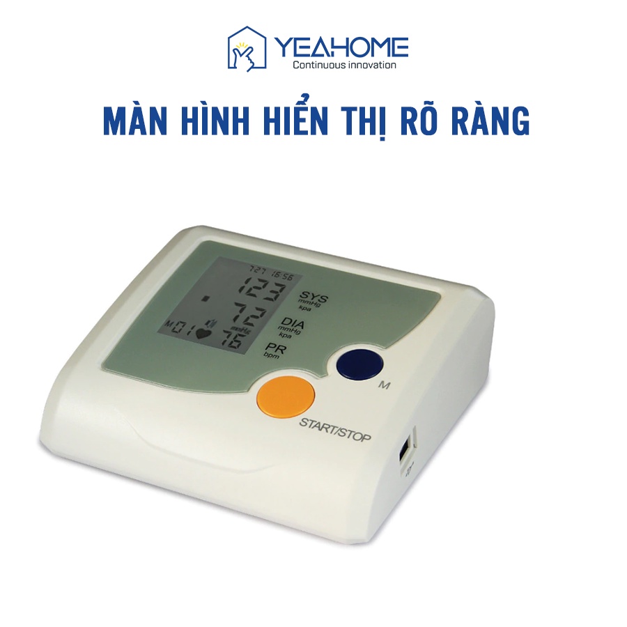 Máy đo huyết áp cổ tay NIBP CONTEC08D - Nhỏ gọn tiện mang đi - Đo huyết áp, đo nhịp tim nhanh, chính xác