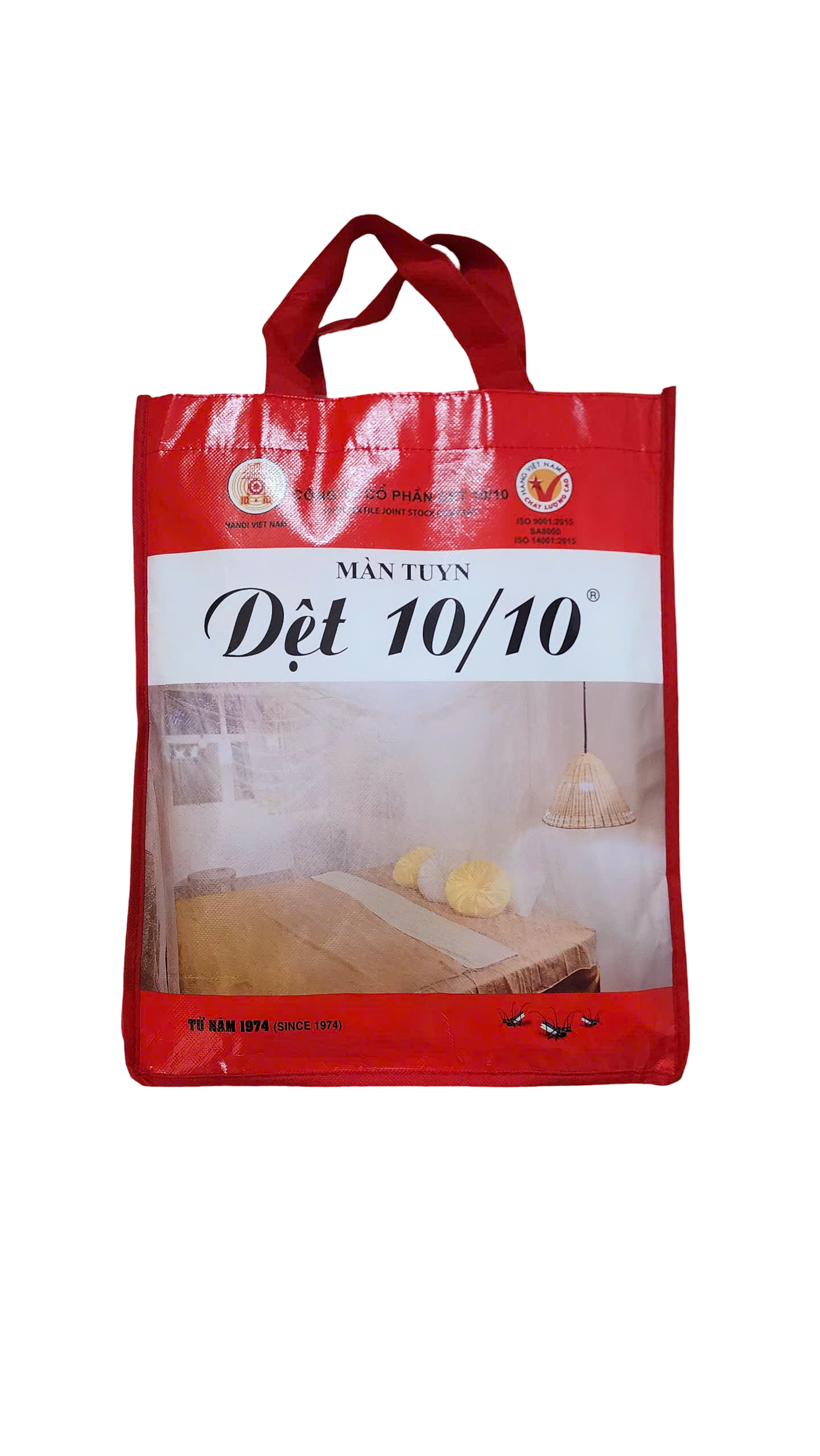 Màn tuyn 1m6x2m trơn trắng