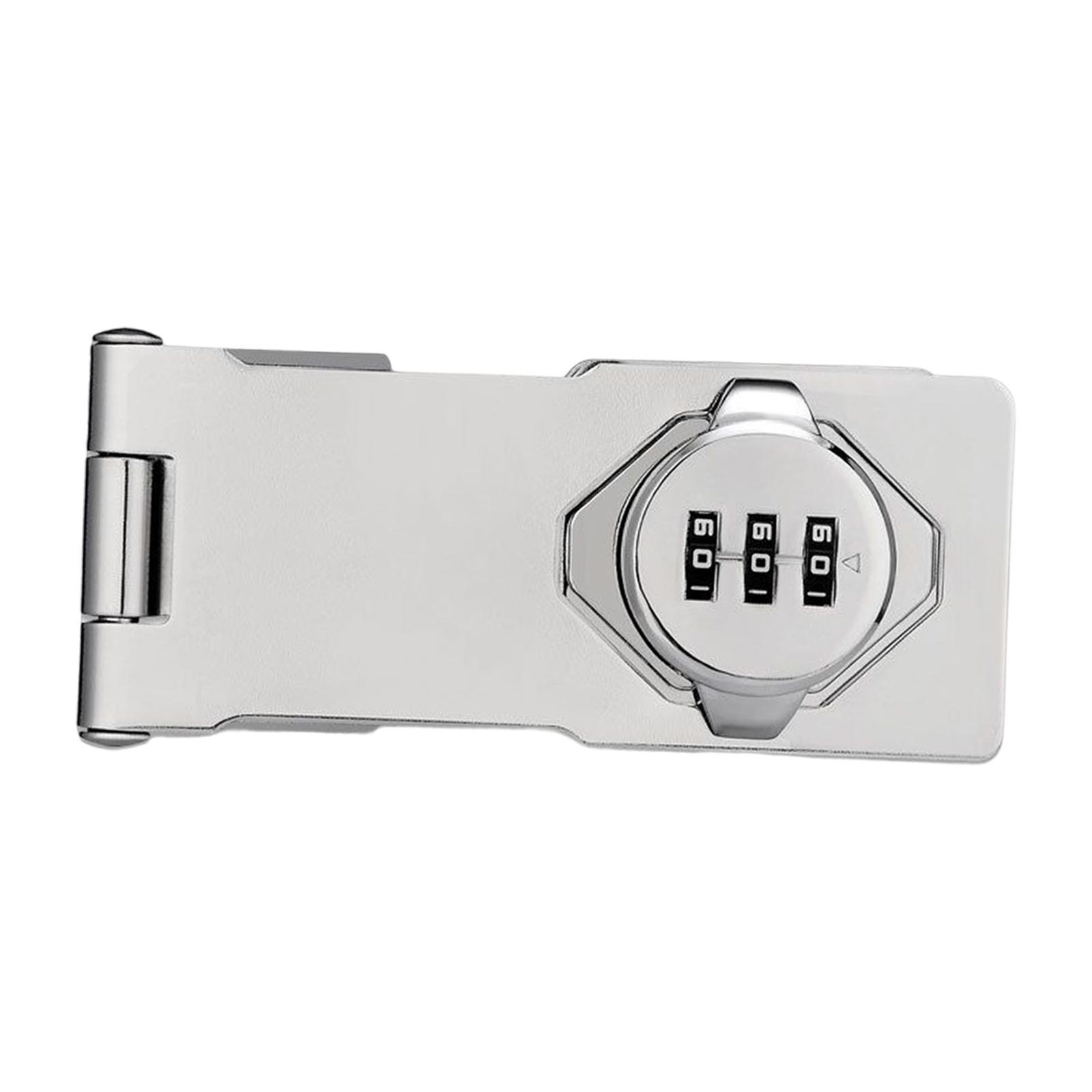 Cabinet Door Lock Household Mechanical Combination Lock for Barn Door Garden