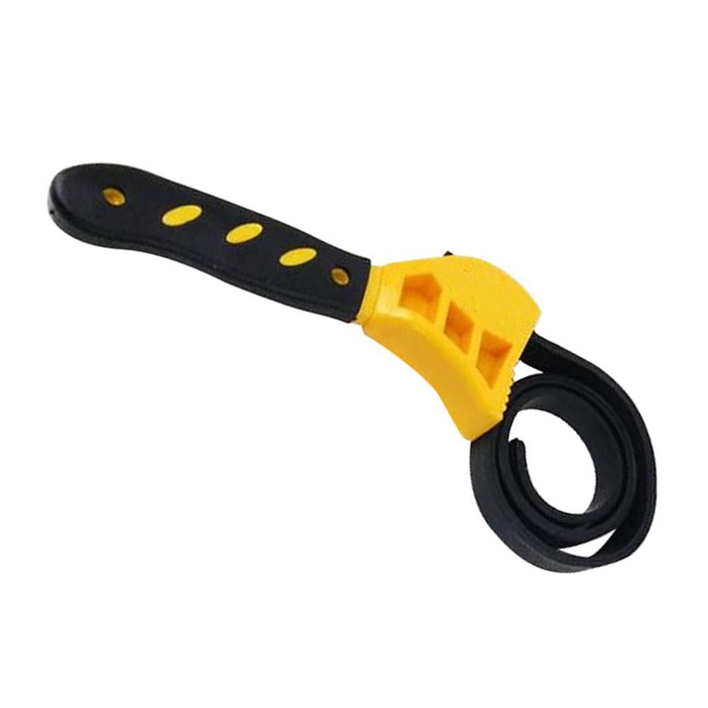 Belt Wrench Oil Filter Strap Spanner Removal Car Engine Repair Tool S
