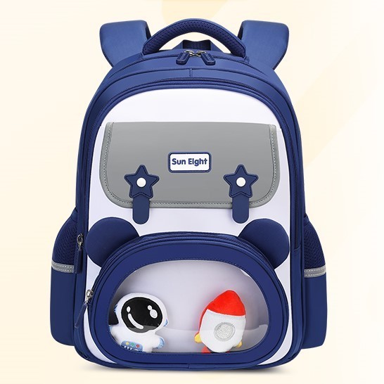 Balo SUN EIGHT - 22260 Cặp sách học sinh Cấp 1 siêu nhẹ, chống gù, chống thấm nước