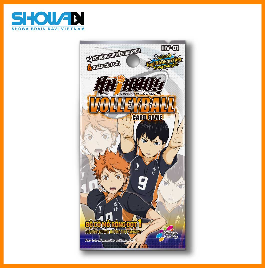 Gói cờ mở rộng HV-01 - Bộ cờ bóng chuyền HAIKYU - 6 Quân cờ / Gói