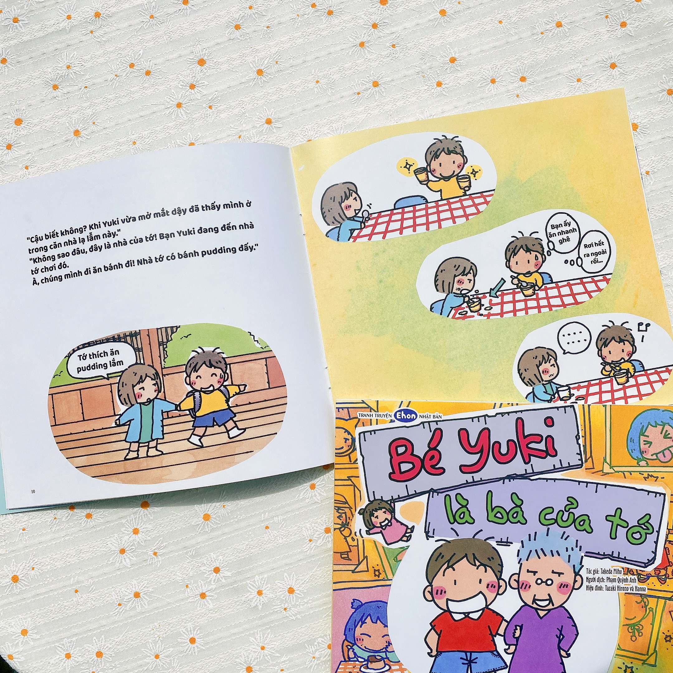 Truyện Ehon bé 3-4-5 tuổi - Bé Yuki là bà của tớ