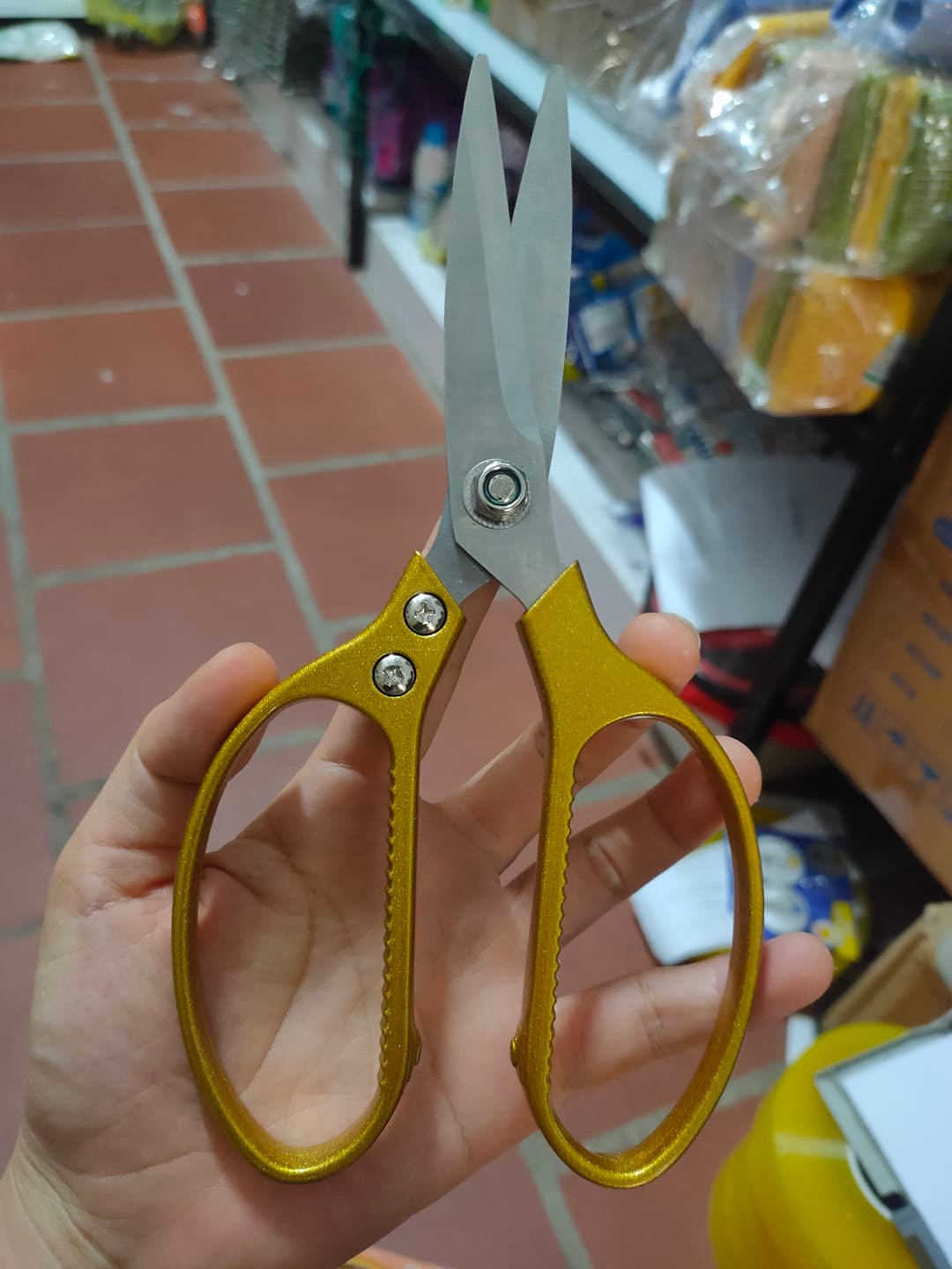 Kéo Nhật Nội Địa SK5 Siêu Sắc,Kéo đa năng nhà Bếp, Cắt Gà, Cắt Vịt, Cắt Thịt, giấy, da các loại size 21.6*9.5 cm