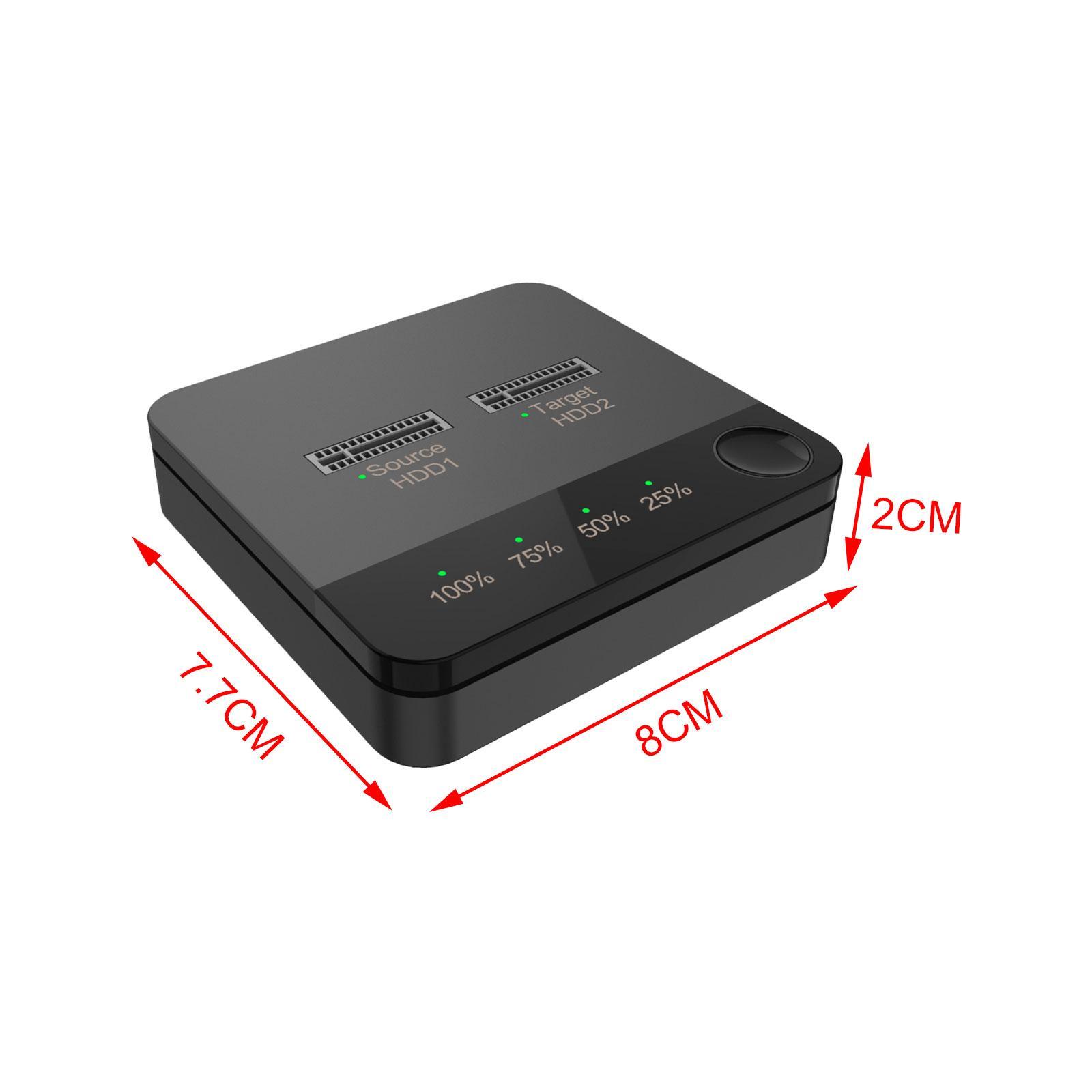 M.2  Docking Station   ,Dual Bay Office Storage ,with Storage Box ,Portable , Copier  Docking Station
