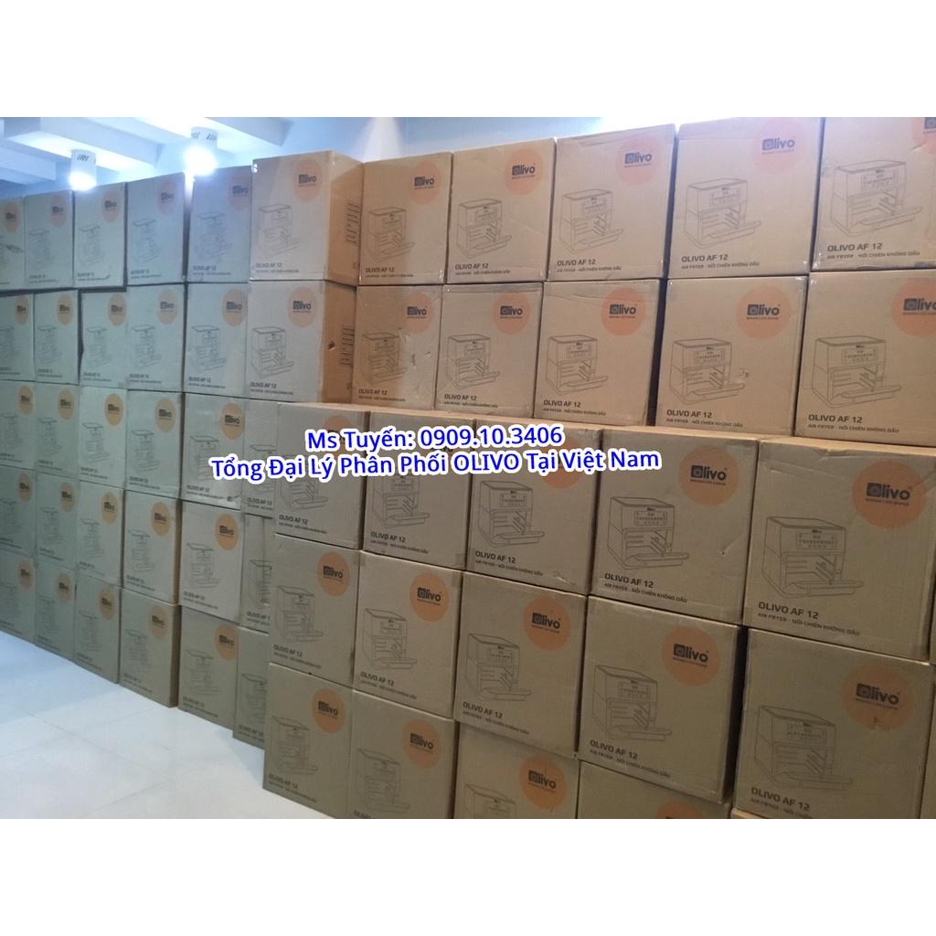 Nồi Chiên Không Dầu OLIVO AF12 - Thương Hiệu Mỹ