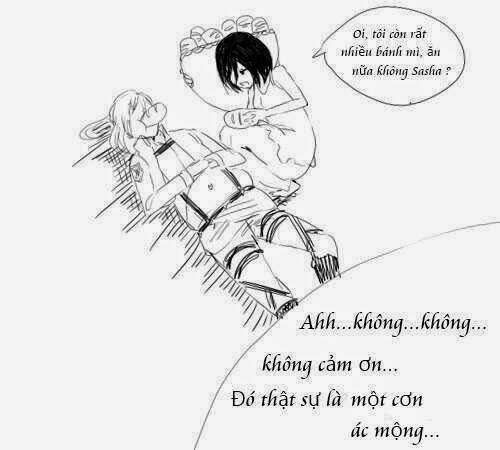 đại chiến titan - doujinshi về các cô gái chapter 3 3