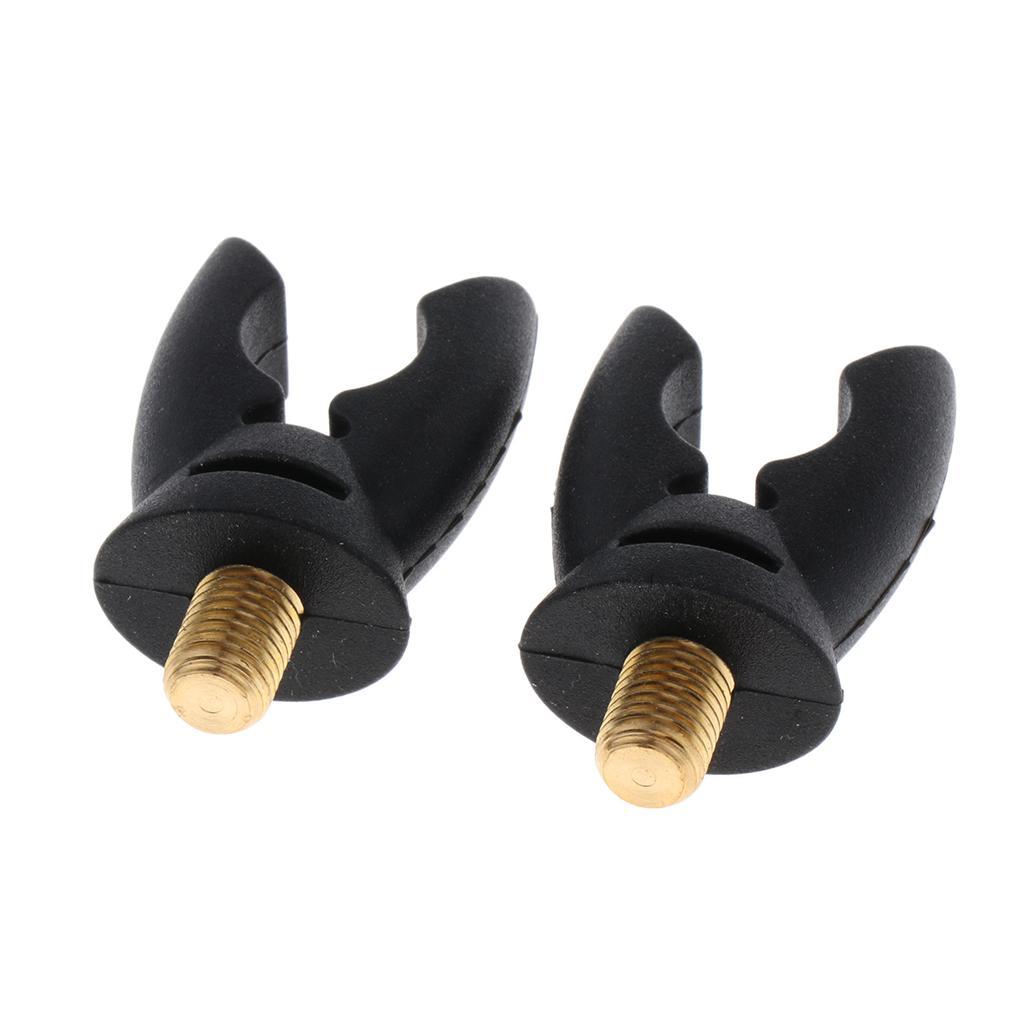 2x 2x Fishing Rod Support U Head Rod Handles Support Fishing Rod Holder Thread M3 /