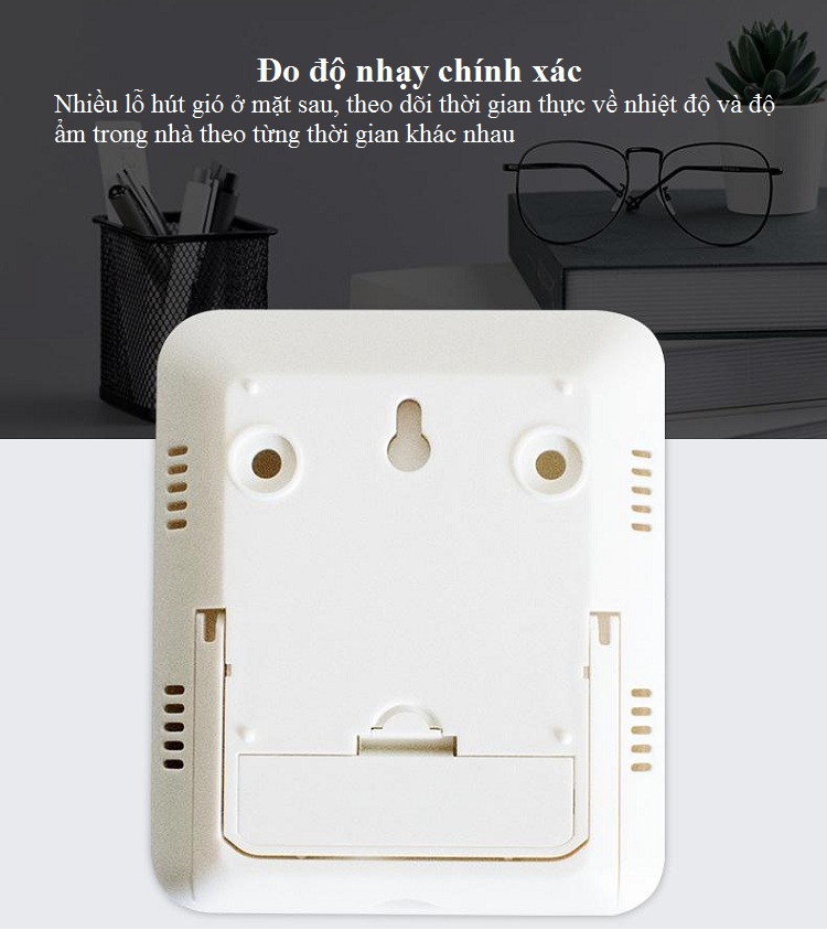Máy đo nhiệt độ, độ ẩm trong phòng làm việc bảo vệ sức khỏe L81 độ chính xác cao