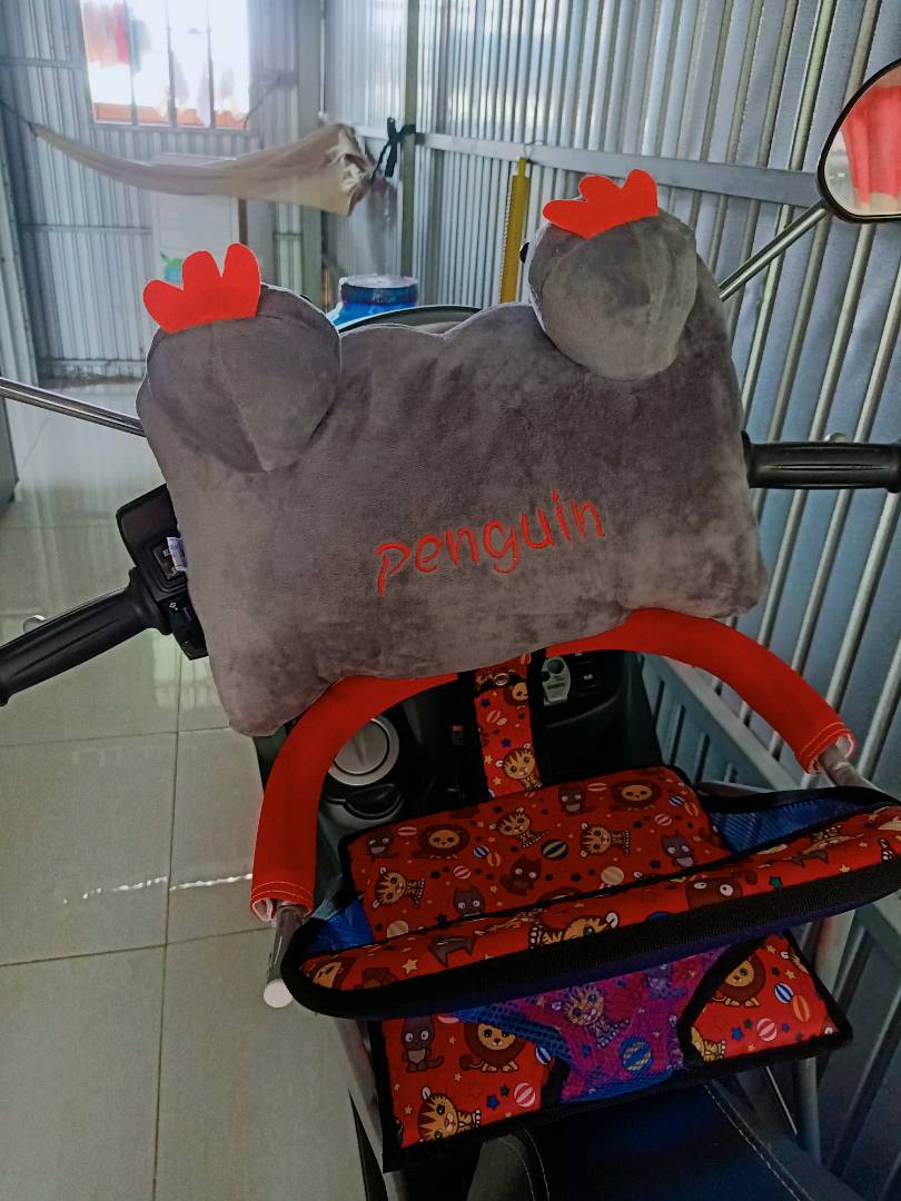 GHẾ ĐI CHUNG XE MÁY TAY GA GRANDE CHO BÉ