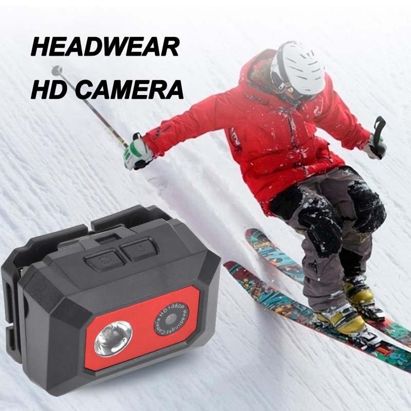 F18 Máy Quay Ban Đêm 1080P HD Camera Thể Thao Ngoài Trời SOS Gắn Đầu Camera Hành Động Mũ Bảo Hiểm Ghi Hình Đầu Ghi Hình Cam